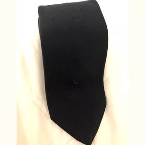 Christian Dior || Navy Blue Neck Tie